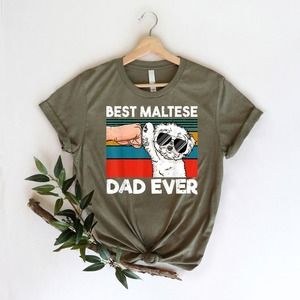 Dog Dad Gift, Best Dog Dad Ever, Funny Dog Dad Shirt, Men Dog T-Shirt